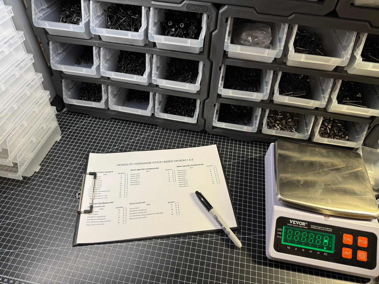 Monolith Printed Gantry R1 - Kit configuration