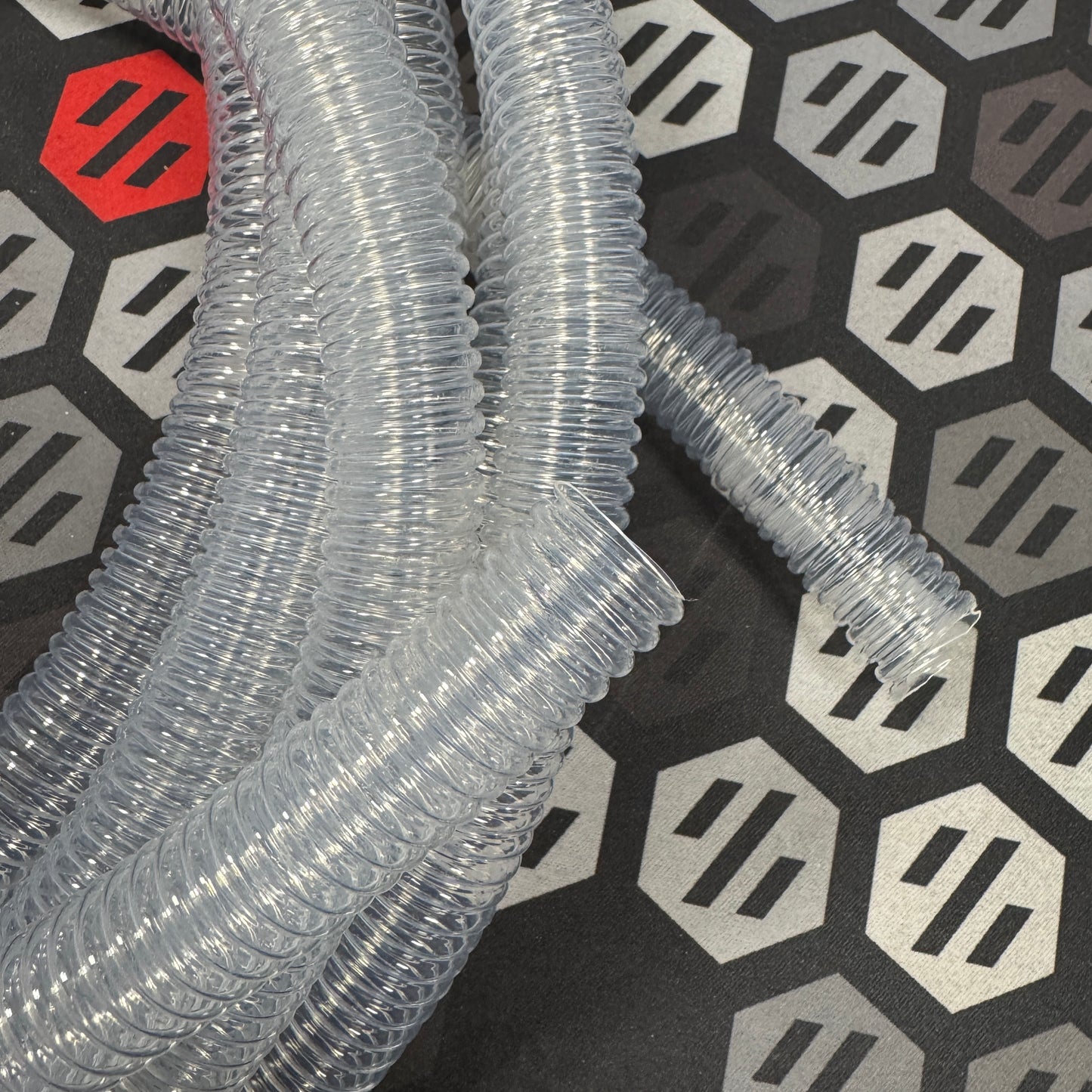 Clear Teflon Convoluted Tubing