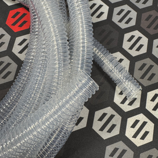 Clear Teflon Convoluted Tubing