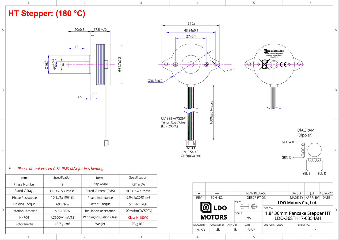 LDO-36STH17-0354AH
