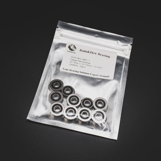 10-pack F695-2RS Bearings