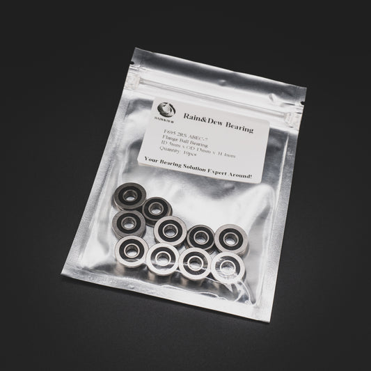 10-pack F695-2RS Ball bearings