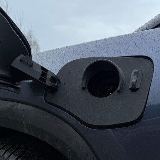 Fisker Ocean weather and snow cover for charging port